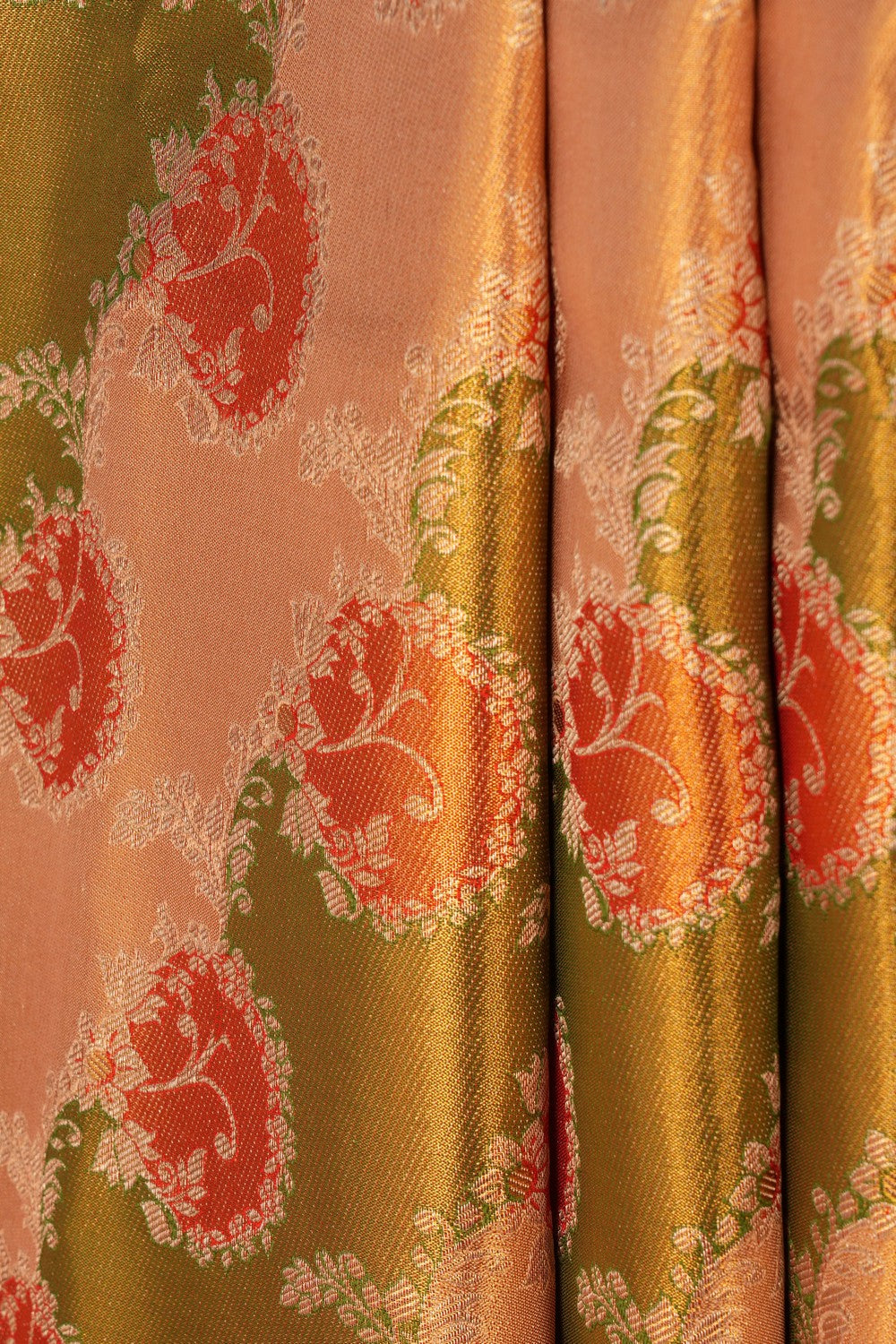 Image of Kanchipattu Tissue Brocade Saree